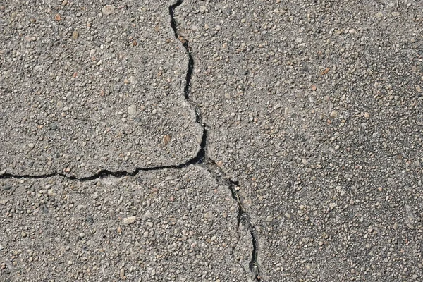 Los Angeles sokaklarında betonda çatlak. İç tasarım için arka plan.