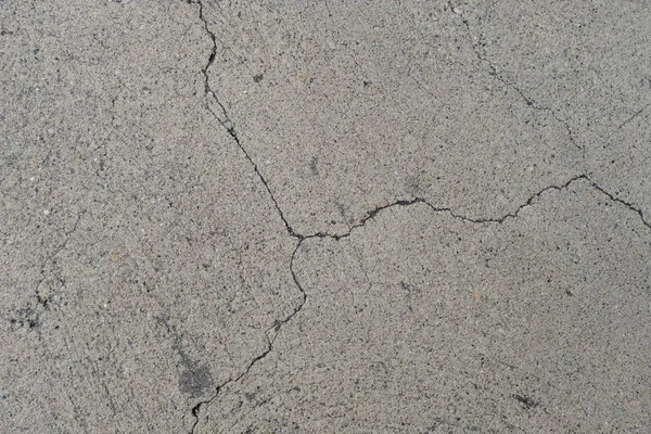 Crack in concrete on the streets of Los Angeles. Background for interior design.