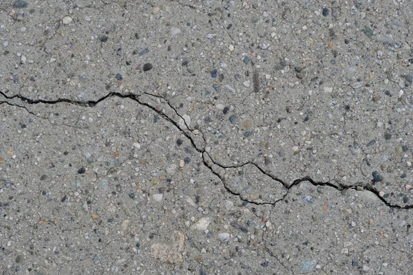 Crack in concrete on the streets of Los Angeles. Background for interior design.