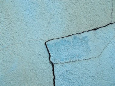 Los Angeles sokaklarında betonda çatlak. İç tasarım için arka plan.