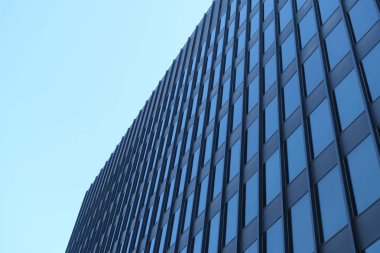 Tasarım için Los Angeles'taki binaların ön cephesinin elemanları ve detayları