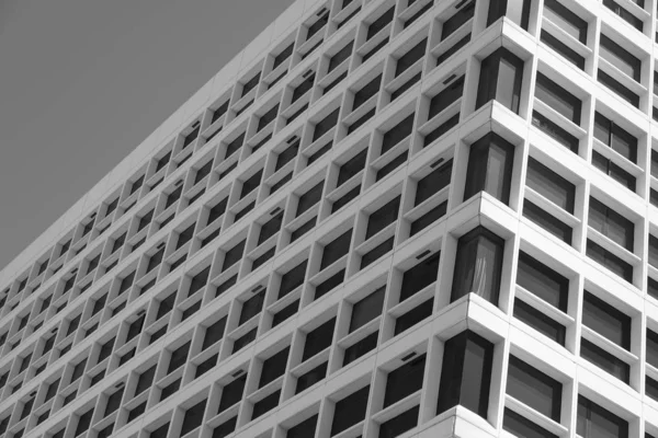 Elementos Detalhes Fachada Edifícios Los Angeles Para Seu Design — Fotografia de Stock