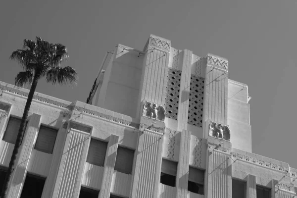Tasarım Için Los Angeles Taki Binaların Cephesinin Elemanları Detayları — Stok fotoğraf