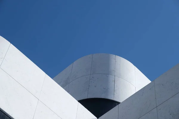 Elementos Detalles Fachada Los Edificios Los Ángeles Para Diseño — Foto de Stock