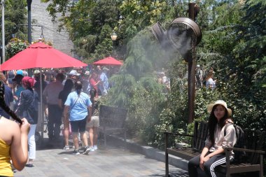 Lunapark Universal Stüdyoları. Los Angeles, Amerika Birleşik Devletleri. Temmuz 2019