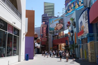 Lunapark Universal Stüdyoları. Los Angeles, Amerika Birleşik Devletleri. Temmuz 2019