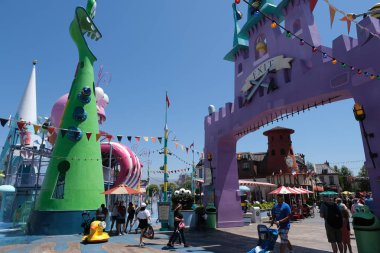 Lunapark Universal Stüdyoları. Los Angeles, Amerika Birleşik Devletleri. Temmuz 2019