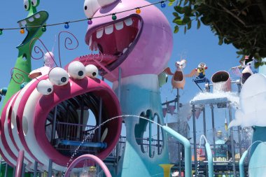 Lunapark Universal Stüdyoları. Los Angeles, Amerika Birleşik Devletleri. Temmuz 2019