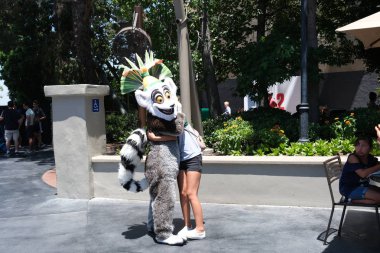 Lunapark Universal Stüdyoları. Los Angeles, Amerika Birleşik Devletleri. Temmuz 2019