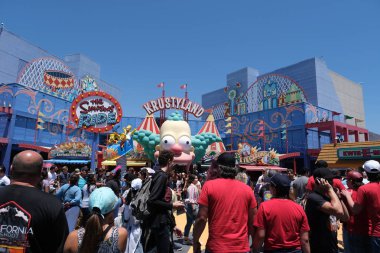 Lunapark Universal Stüdyoları. Los Angeles, Amerika Birleşik Devletleri. Temmuz 2019