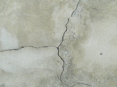 İç tasarım için Los Angeles sokaklarında beton crack