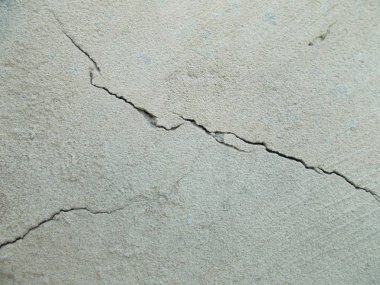 İç tasarım için Los Angeles sokaklarında beton crack