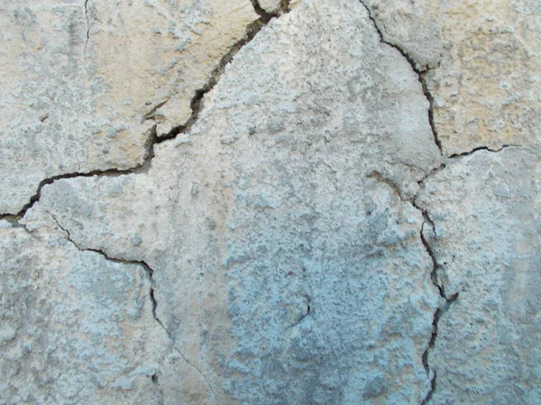 Crack in concrete on the streets of Los Angeles for interior design