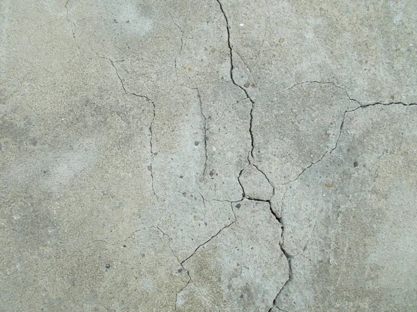 Crack Concreto Nas Ruas Los Angeles Para Design Interiores — Fotografia de Stock