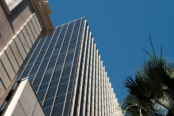 Prvky Podrobnosti Fasády Budov Los Angeles — Stock fotografie
