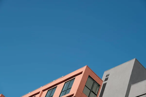 Elemente Und Details Der Fassade Von Gebäuden Los Angeles — Stockfoto