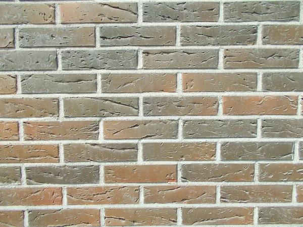 Brickwork Wall Made Bricks Background Design — Stock Photo, Image