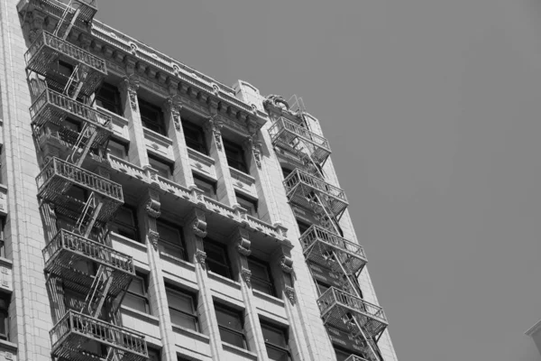 Detalles Elementos Fachada Del Edificio Arquitectura Ciudad Imagen Fondo Para —  Fotos de Stock