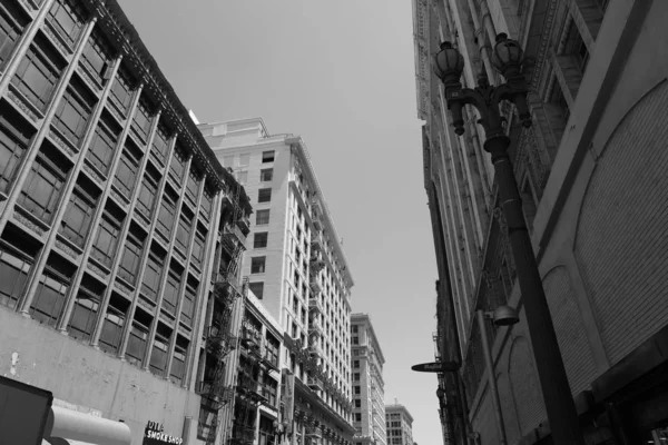 Details Elements Facade Buildings Los Angeles Usa July 2019 — ストック写真