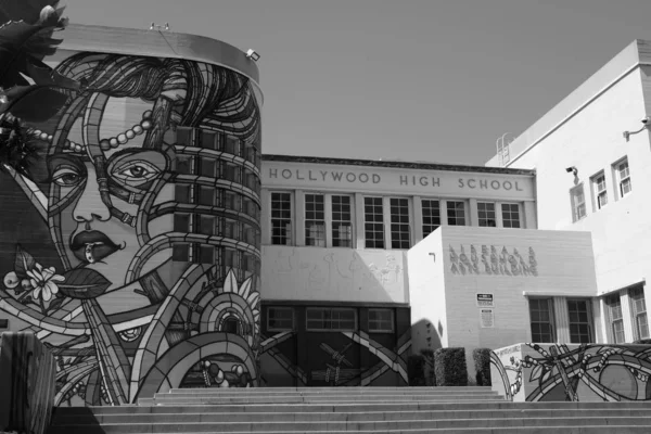 Details Elements Facade Buildings Los Angeles Usa July 2019 — ストック写真