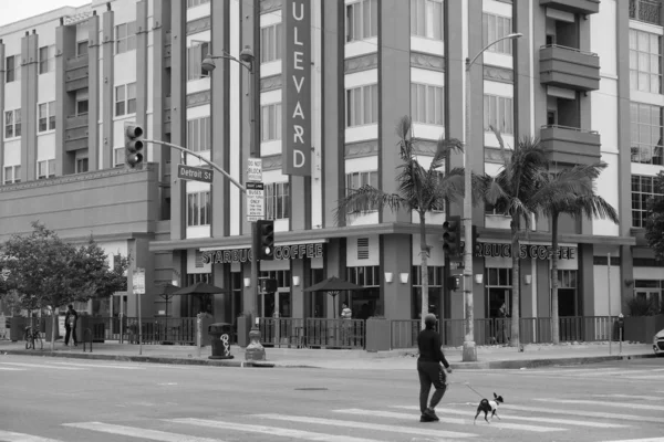 Detaljer Och Inslag Fasaden Byggnader Los Angeles Usa Juli 2019 — Stockfoto