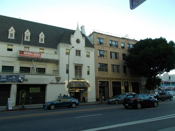 Détails Éléments Façade Des Bâtiments Los Angeles États Unis Juillet — Photo