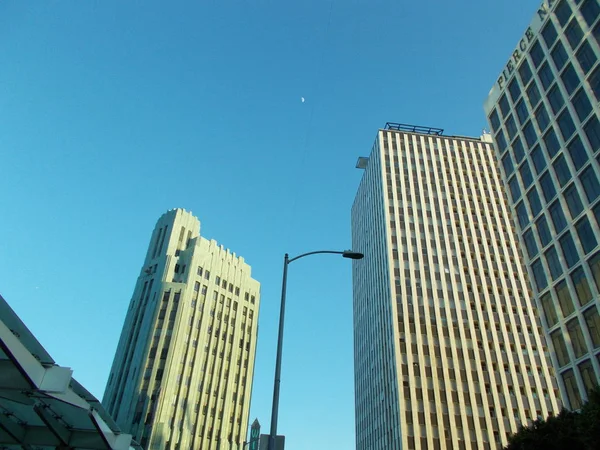 Details Elements Facade Buildings Los Angeles Usa July 2019 — ストック写真