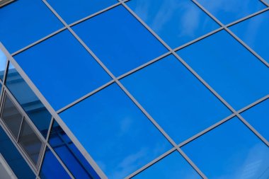 Detaylar ve binaların cephe elemanları. Tasarım için arka plan görüntüsü. Şehir mimarisi