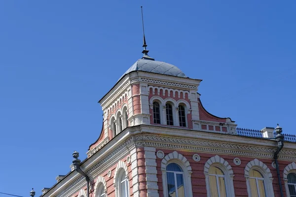 Podrobnosti Prvky Fasády Budov Obrázek Pozadí Pro Návrh Městská Architektura — Stock fotografie