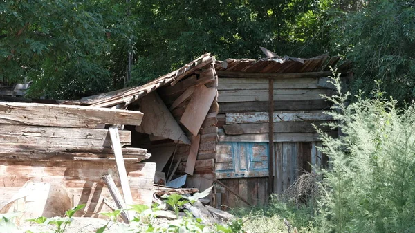 Rusya Terk Edilmiş Evler — Stok fotoğraf