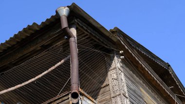 Rusya şehirlerindeki evin dış görünüşünün unsurları ve ayrıntıları