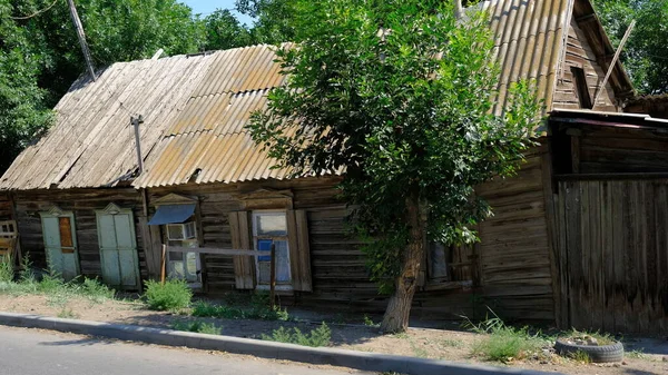 Elemente Und Details Der Fassade Von Gebäuden Russland — Stockfoto