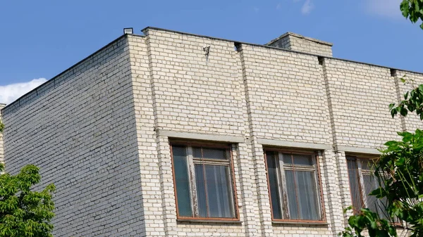 Elementos Detalhes Fachada Edifícios Rússia — Fotografia de Stock