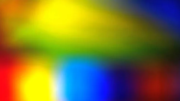 Multi-colored spots and lines. Blurred defocused background.