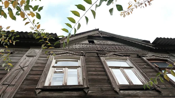 Rincian Dan Elemen Dari Fasad Bangunan — Stok Foto