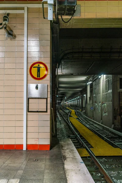 Nordbahnhof, Berlín, Německo-červenec 07, 2019: pohled od plat — Stock fotografie