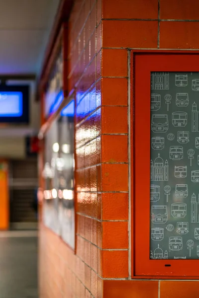 Underground station Oranienburger Strasse, Berlin, Germany - jul — ストック写真