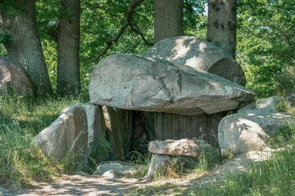 Prehistoric Stones Megalith Monuments Lancken Granitz Baltic Sea Island Ruegen — Stock Photo, Image