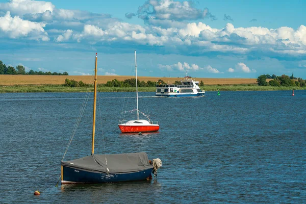 Poel Mecklenburg Almanya Temmuz 2020 Kirchdorf Wismar Feribotu Poel Adası — Stok fotoğraf