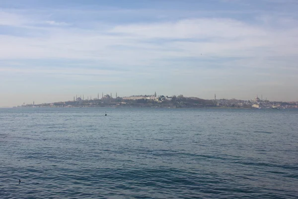 Istanbul Och Marmarasjön — Stockfoto