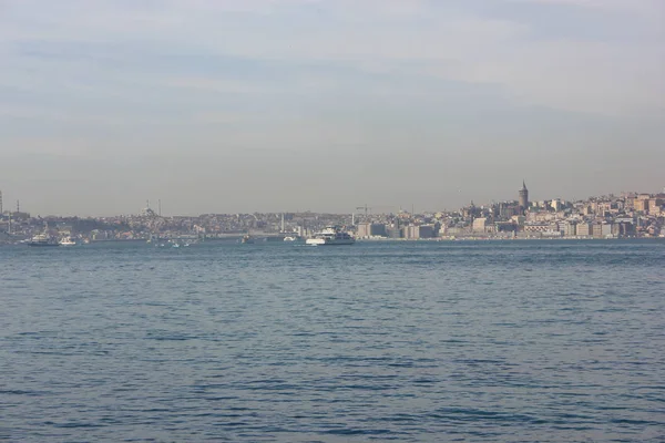 Istanbul Och Marmarasjön — Stockfoto