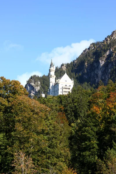 Θέα Από Κάστρο Neuschwanstein — Φωτογραφία Αρχείου