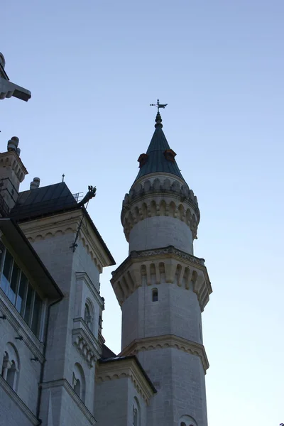 Nuschwanstein城堡的景色 — 图库照片
