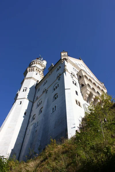 Utsikt Från Castle Neuschwanstein — Stockfoto