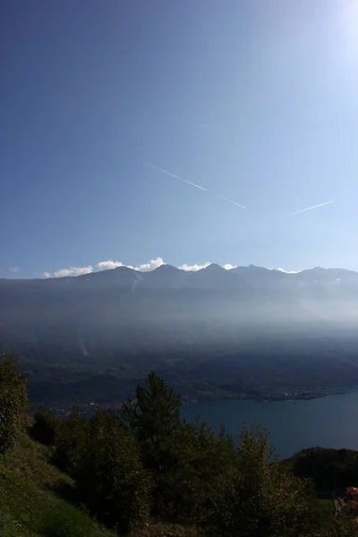 Gardasee Von Oben — Stockfoto