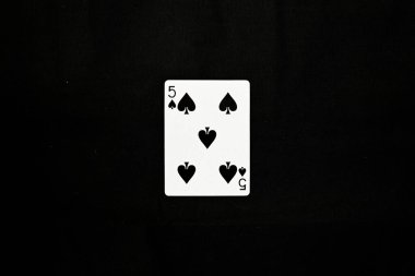 Tam Poker Kartları - Maça Beşlisi