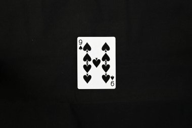 Tam Poker Kartları - Maça Dokuzlu