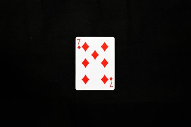 Tam Poker Kartları - Karo Yedilisi