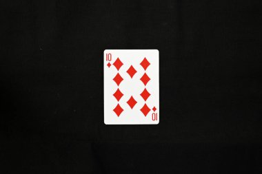 Tam Poker Kartları - Karo Onlusu