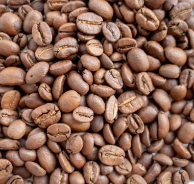 kavrulmuş kahve çekirdekleri arka plan olarak kullanılabilir